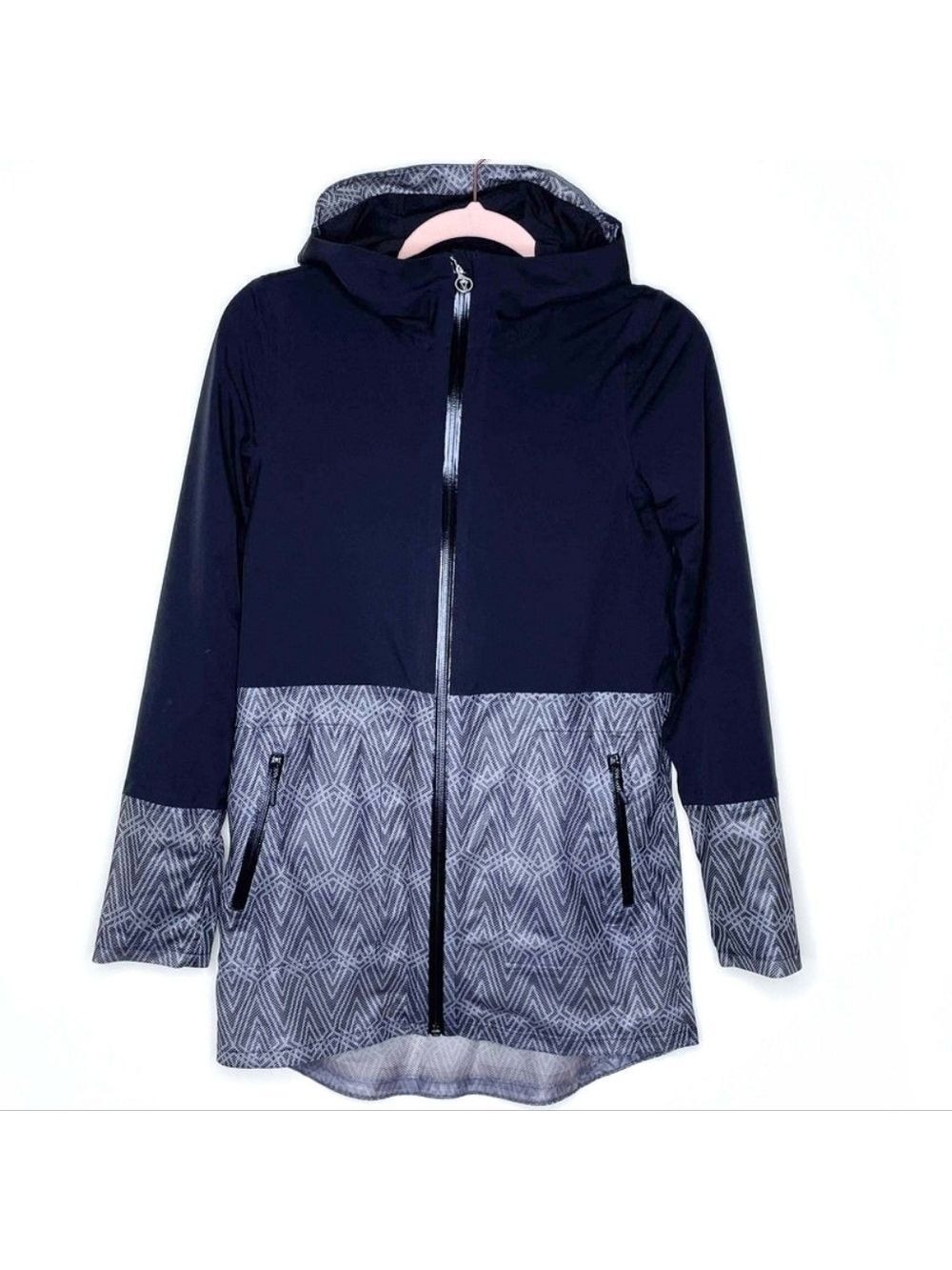 Ivivva -Lululemon Mesh With The Rain Waterproof Jacket Hooded - Picture 7 of 10